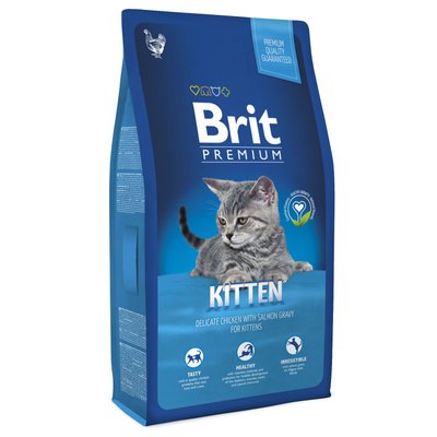 Сухий корм для кошенят Brit Premium Cat Kitten 8 кг (курка)