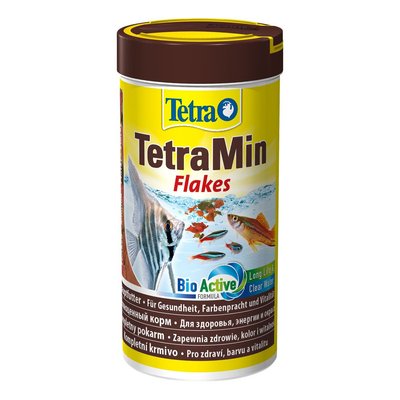 Сухий корм для акваріумних риб Tetra в пластівцях «TetraMin» 100 мл (для всіх акваріумних риб) - masterzoo.ua