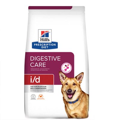 Сухий корм для собак, при захворюваннях шлунково-кишкового тракту Hills Prescription Diet Canine i/d 2 кг (курка та індичка) - masterzoo.ua