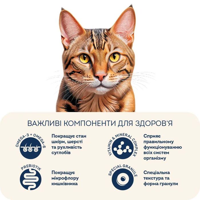 Сухий корм Home Food для котів 10 кг - курка та креветки - masterzoo.ua