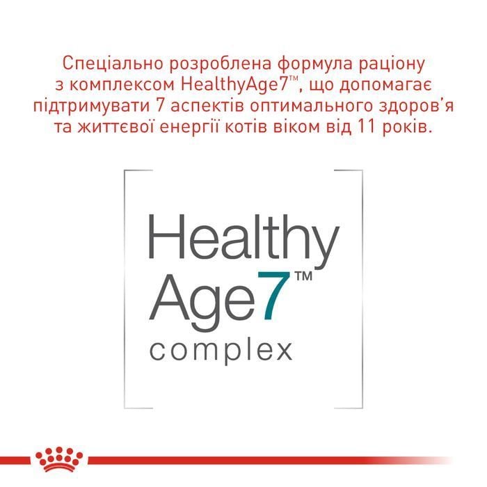 Сухой корм для кошек Royal Canin Ageing Sterilised 11+ 2 кг - masterzoo.ua