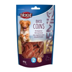 Лакомство для собак Trixie PREMIO Chicken Duck Coins 80 г (утка) - masterzoo.ua