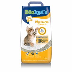 Наповнювач туалету для котів Пісок Biokat's Natural 10кг (бентонітовий) - masterzoo.ua