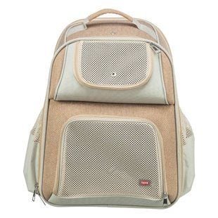 Рюкзак-переноска для кошек Trixie Willow 38х25х45 см &ndash; бежевый - masterzoo.ua