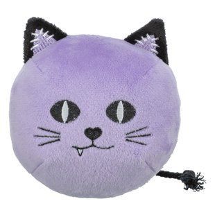 Trixie Halloween Котик іграшка для собак 10 см - фіолетовий - masterzoo.ua