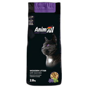 AnimAll наповнювач деревний 2,8 кг - лаванда - masterzoo.ua