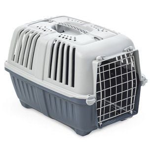 Переноска для кошек MPS Pratiko 2 55х36х36 см &ndash; темно-синий - masterzoo.ua