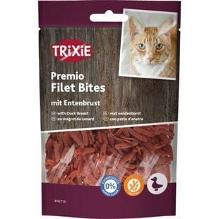 Лакомство для кошек Trixie Premio Filet Bites 50 г - утка - masterzoo.ua