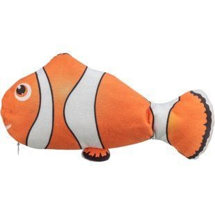 Trixie Wiggly Fish игрушка для кошек 26 см &ndash; оранжевый - masterzoo.ua