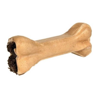 Ласощі для собак Trixie Кістка пресована 10 см, 70 г / 2 шт. (рубець) - masterzoo.ua