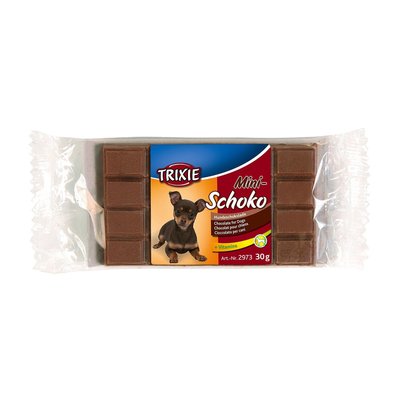 Лакомство для собак Trixie «Mini Schoko Dog Chocolate» 30 г (шоколад) - masterzoo.ua