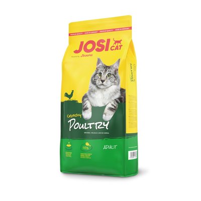 Сухий корм для дорослих котів Josera Crunchy Poultry 650 г (домашня птиця)