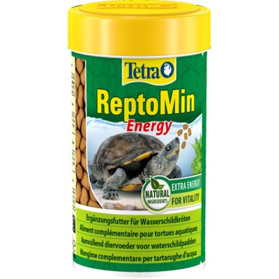 Сухой корм для водоплавающих черепах Tetra в гранулах «ReptoMin Energy» 100 мл - masterzoo.ua