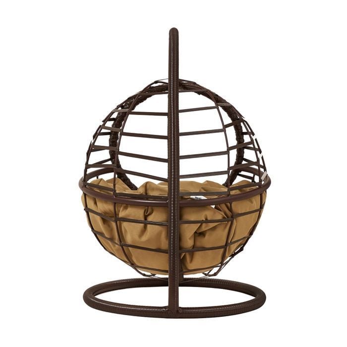Кресло-кокон для кошек Home Rest Bangland 68х50х45 см - коричневый - masterzoo.ua
