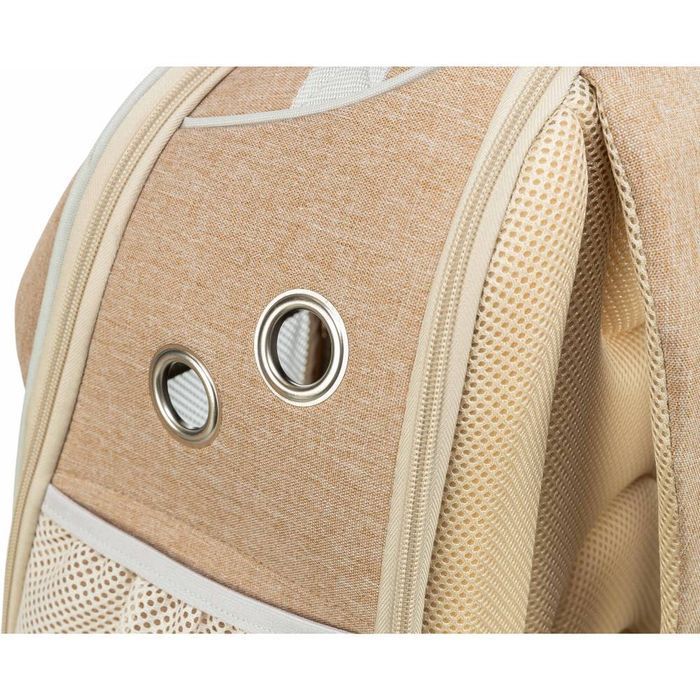 Рюкзак-переноска для котів Trixie Willow 38х25х45 см - бежевий - masterzoo.ua