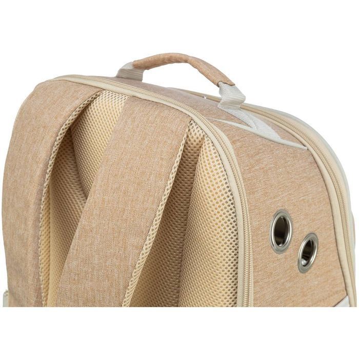 Рюкзак-переноска для котів Trixie Willow 38х25х45 см - бежевий - masterzoo.ua