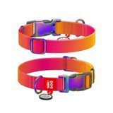 Ошейник для собак Collar Waudog Nylon Recycled S - оранжевый - masterzoo.ua