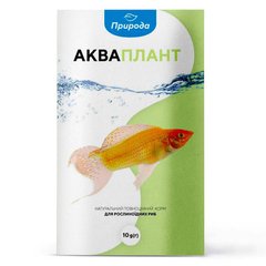 Натуральний корм для акваріумних риб Природа «Акваплант» 10 г (для травоїдних риб) - masterzoo.ua