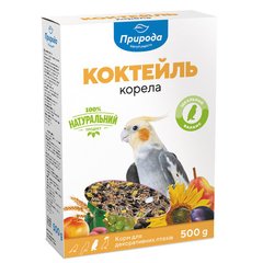 Корм для середніх папуг Природа «Корела» 500 г - masterzoo.ua
