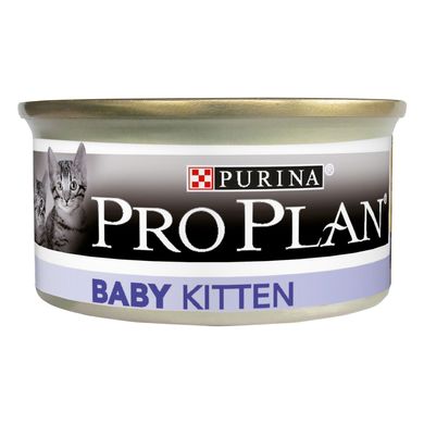 Влажный корм для котят Pro Plan Baby Kitten Chicken 85 г (курица) - masterzoo.ua