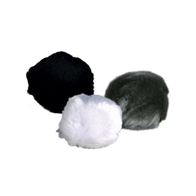 Игрушка для кошек Trixie Мяч с погремушкой d=3 см (плюш, цвета в ассортименте) - masterzoo.ua