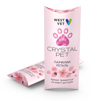 Парфуми для собак та котів West Vet Crystal Pet 5 мл - реталь - masterzoo.ua