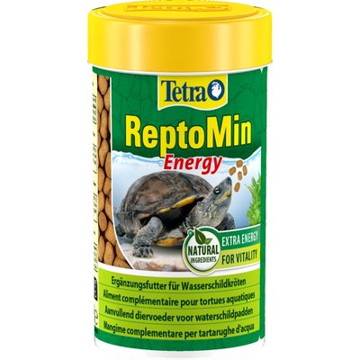 Сухой корм для водоплавающих черепах Tetra в гранулах «ReptoMin Energy» 250 мл - masterzoo.ua