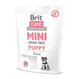 Сухой корм для щенков и молодых собак миниатюрных пород Brit Care Mini GF Puppy Lamb 400 г (ягненок)