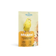 Витамины для волнистых попугаев Природа с мёдом, семена 20 г (мультивитамин) - masterzoo.ua