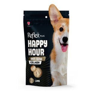 Ласощі для собак Reflex Plus Happy Hour Anti-Aging Collagen 60 г - ягня та колаген - masterzoo.ua