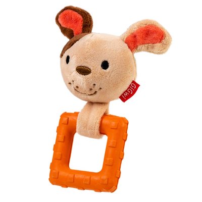 Іграшка для цуценят GiGwi Suppa Puppa Собачка з пискавкою | XS - 15 см - masterzoo.ua