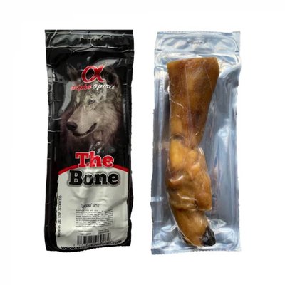 Ласощі для собак Alpha Spirit Ham Bone Leg Vacuum 20 см - masterzoo.ua