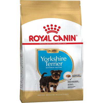 Сухий корм для цуценят породи Йоркширський тер'єр Royal Canin Yorkshire Puppy 1,5 кг (домашня птиця) - masterzoo.ua