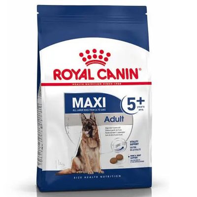 Сухий корм для собак Royal Canin Maxi Adult 5+, 15 кг - домашня птиця - masterzoo.ua