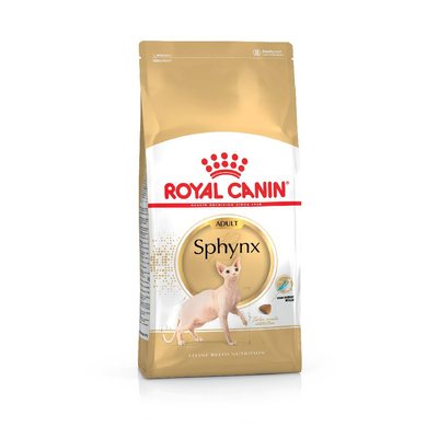 Сухий корм для дорослих котів породи сфінкс Royal Canin Sphynx Adult 400 г (домашня птиця)