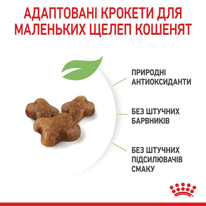 Сухий корм для кошенят Royal Canin Kitten 3,2 кг + 800 г - masterzoo.ua