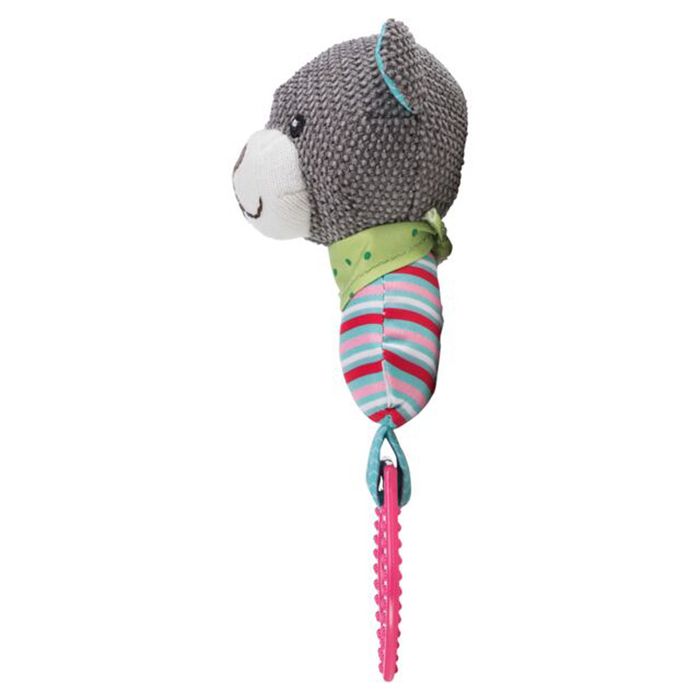 Іграшка для цуценят Trixie Ведмедик «Junior» з Кільцем 23 см (текстиль/плюш) - masterzoo.ua