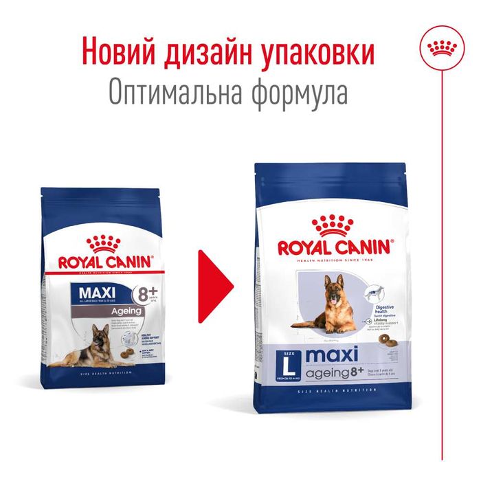 Сухий корм для собак Royal Canin Maxi Ageing Adult 8+, 15 кг - masterzoo.ua