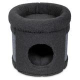 Pet Fun Дім кігтеточка-будиночок для котів 38х36 см - сірий - masterzoo.ua