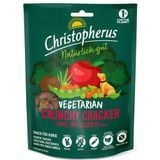 Ласощі для собак Christopherus Crunchy Cracker Vegetarian 125 г - яблуко та сочевиця - masterzoo.ua