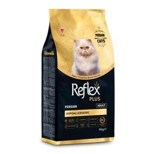 Сухой корм для кошек Reflex Plus Persian Adult Hypoallergenic 8 кг - курица - masterzoo.ua