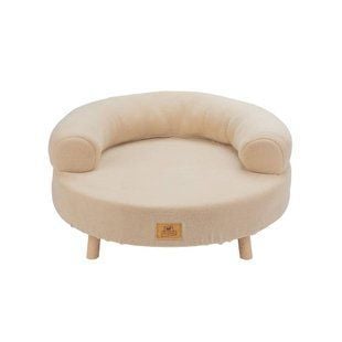 Лежак для собак Ferplast Aki Divan 56x56x29 см - бежевий - masterzoo.ua