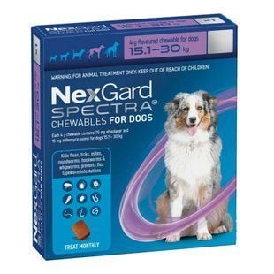 Boehringer Ingelheim NexGard Spectra L таблетки для собак від 15,1 до 30 кг 1 шт - masterzoo.ua