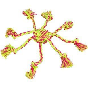 Trixie Playing Rope with Woven-in Ball игрушка для собак 44 см - разноцветный - masterzoo.ua