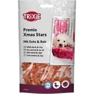 Ласощі для собак Trixie Premio Xmas Stars 100 г - качка та рис - masterzoo.ua