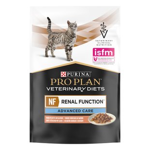 Влажный корм пауч для кошек, при заболеваниях почек Pro Plan Veterinary Diets NF 85 г (лосось) - masterzoo.ua