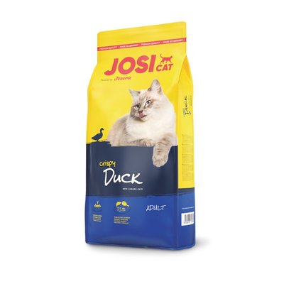 Сухий корм для котів Josera Crispy Duck Adult 650 г - качка - masterzoo.ua