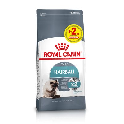 Сухой корм для кошек Royal Canin Hairball Care 8+2 кг - домашняя птица - masterzoo.ua