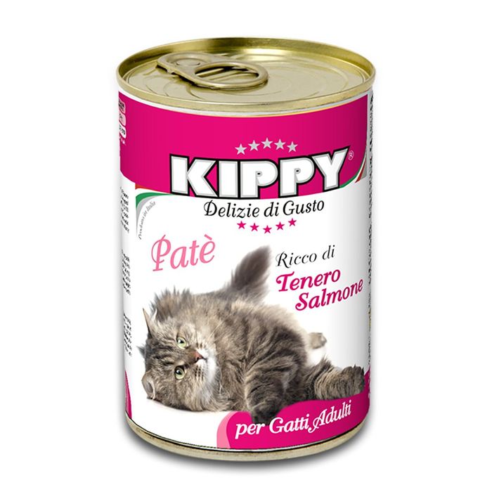 Вологий корм для котів Kippy Cat 400 г (лосось) - masterzoo.ua