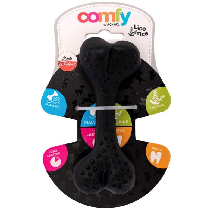 Іграшка для собак Comfy Dental Bone 12,5 см - лакриця - masterzoo.ua